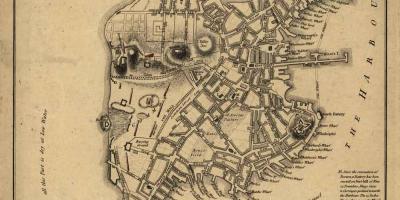 Karta povijesnog Bostona