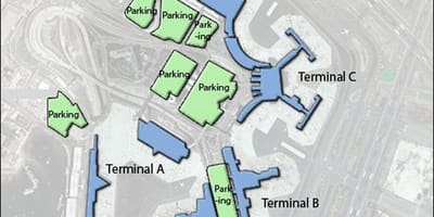 Kartu Boston Logan aerodroma